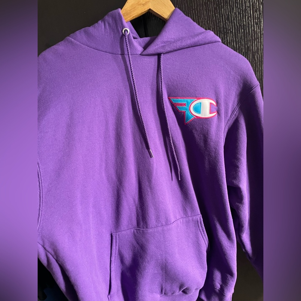 Faze Clan x Champion Ewok Hoodie size Large